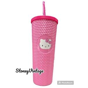 Hello Kitty Studded Pink Cup